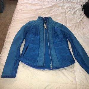 lululemon athletica Jackets & Coats - Lululemon blue zipper winter jacket sz4 lululemon athletica Jackets & Coats - Lululemon blue zipper winter jacket sz4